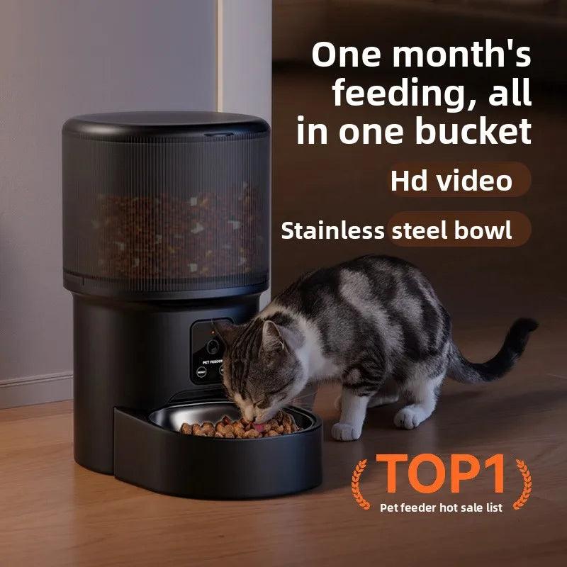 Smart Video Pet Feeder 1080P HD