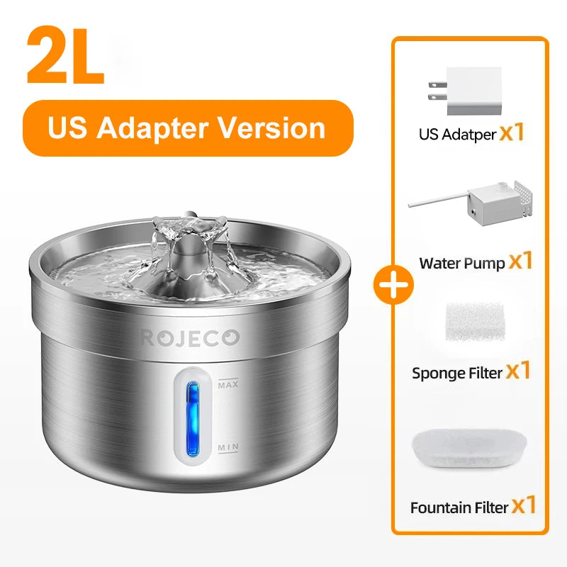 2L Intelligent Dual-Tank Pet Water Dispenser