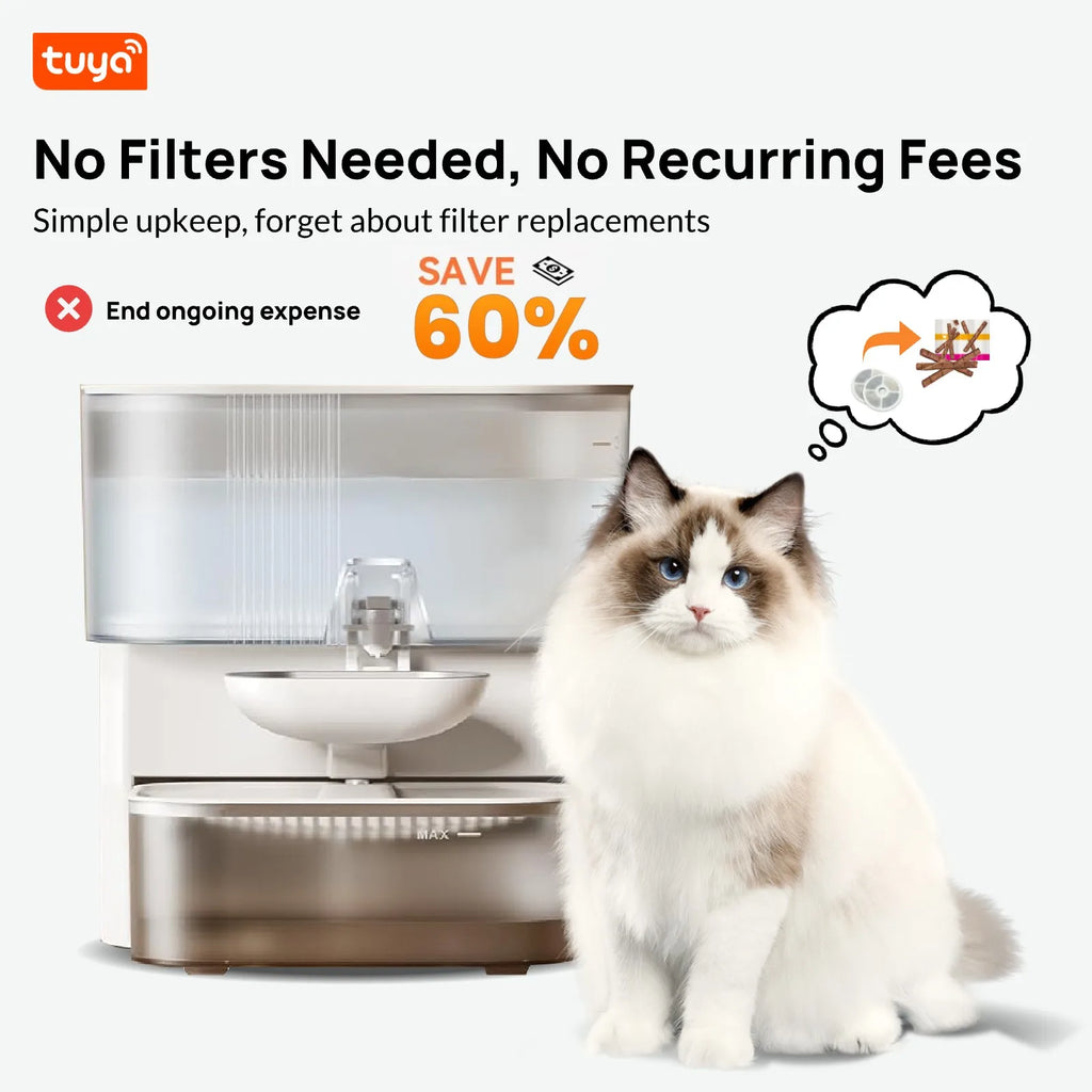 3L Radar Sensor Pet Water Fountain