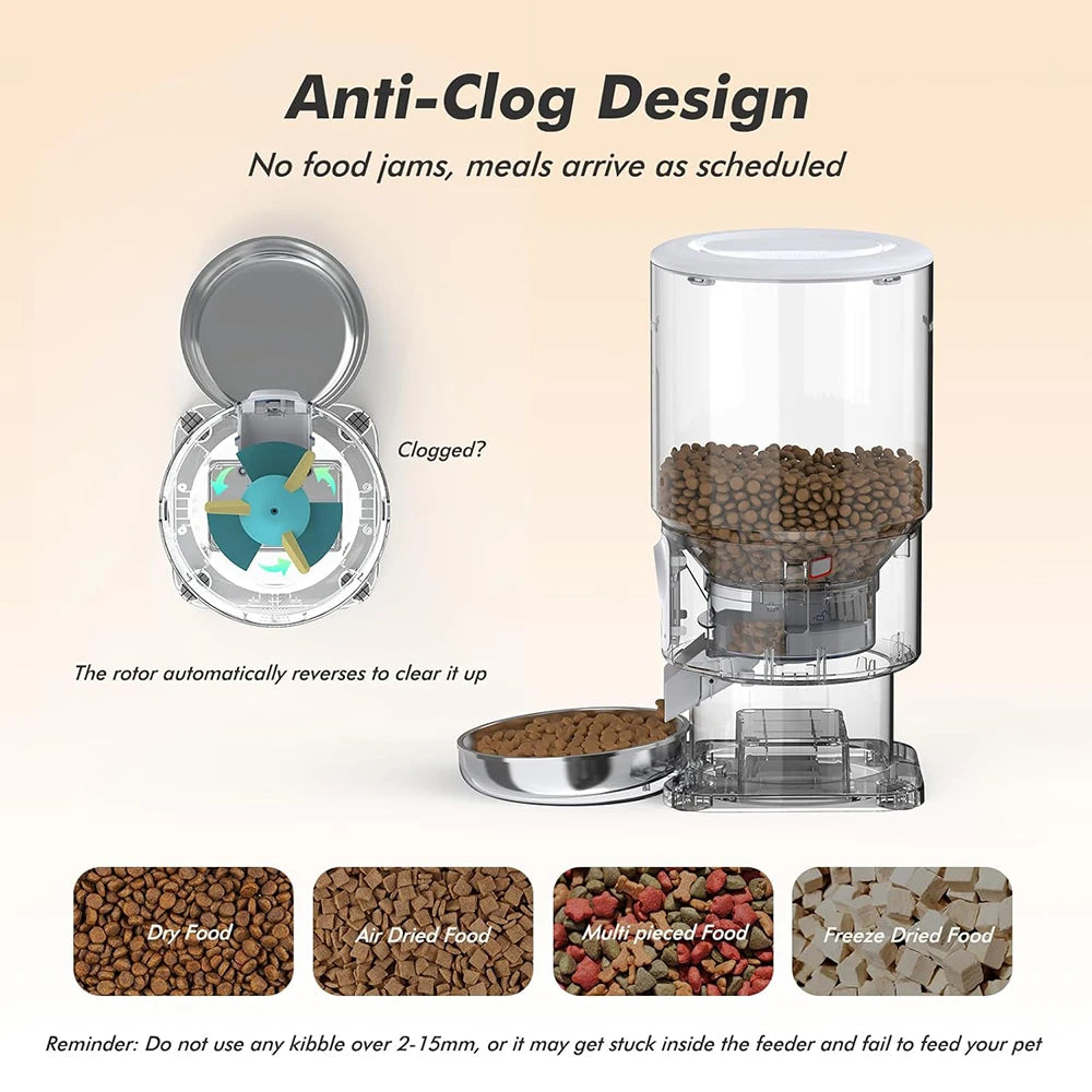 5L Smart Automatic Pet Feeder