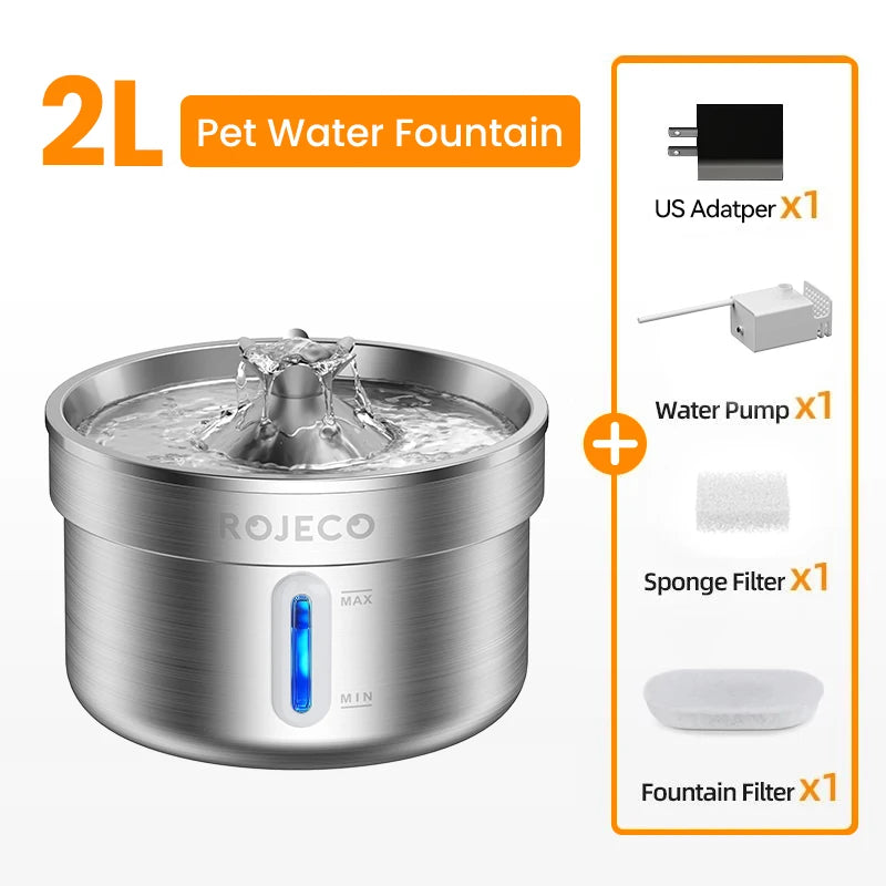 2L Intelligent Dual-Tank Pet Water Dispenser