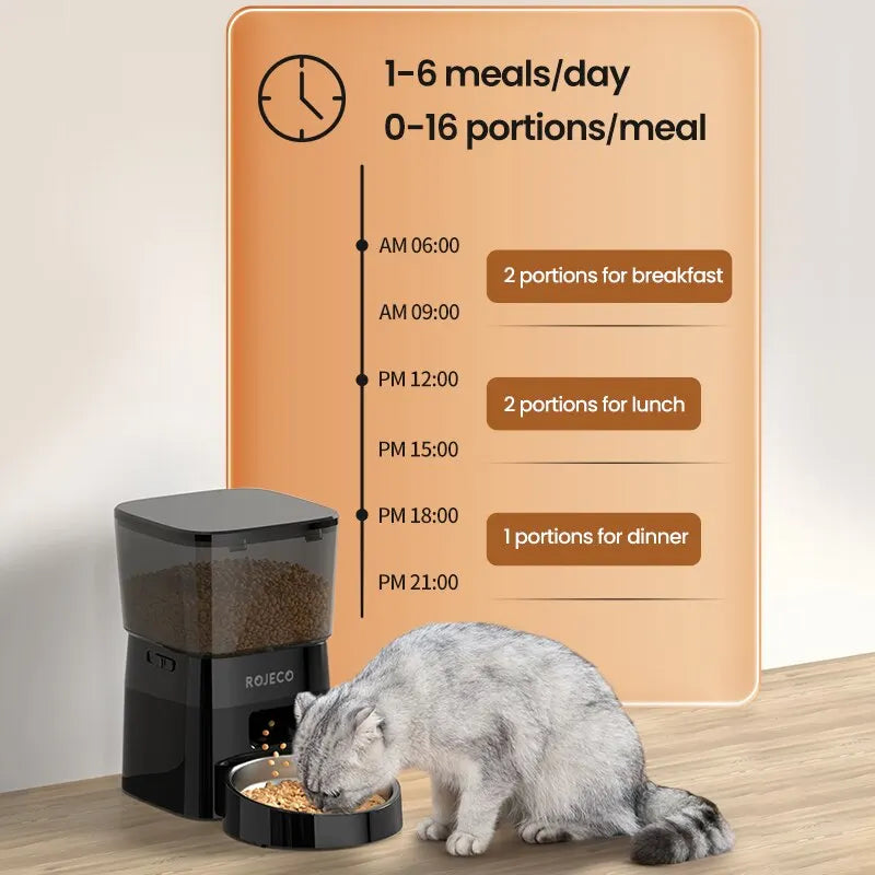 Automatic Pet Feeder (Button Version)