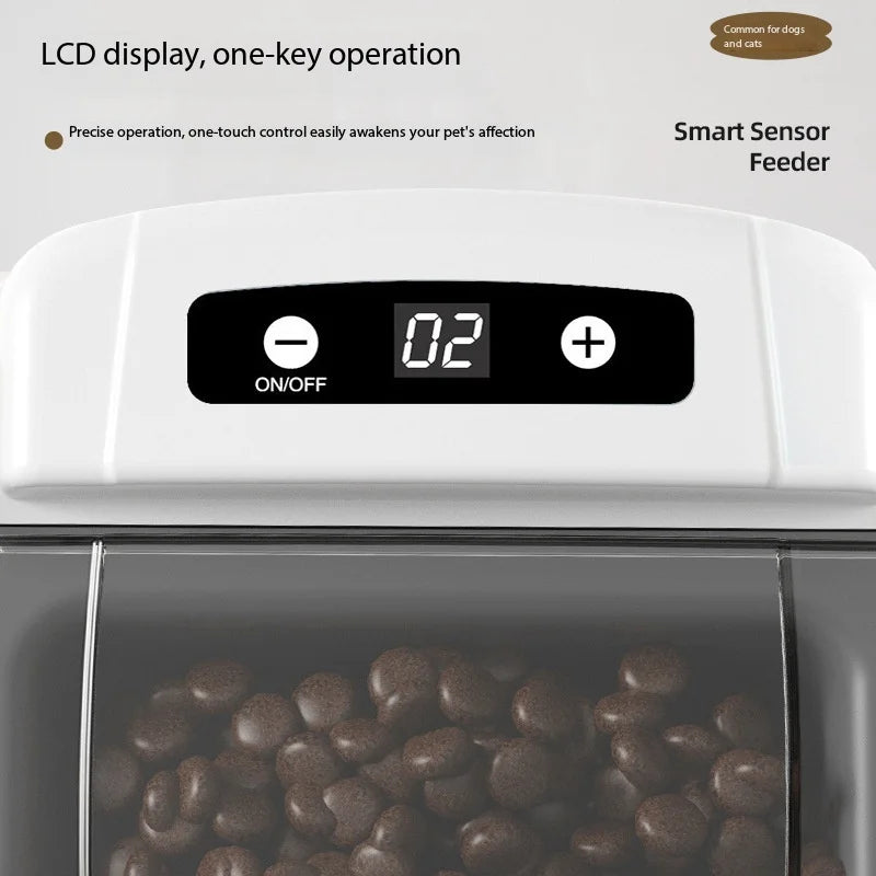 Smart Sensor-Activated Pet Feeder