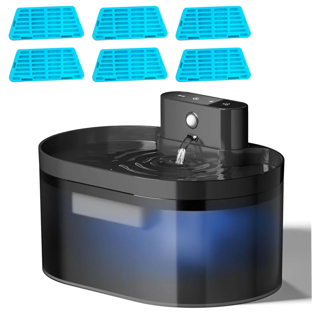 2.2L Wireless Induction Pet Water Fountain