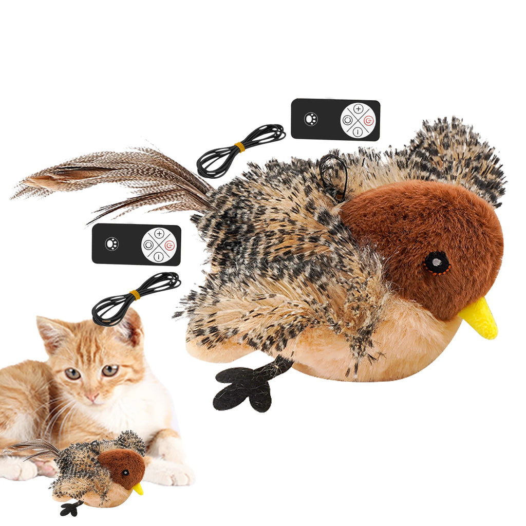 Remote Control Simulated Chirping Bird