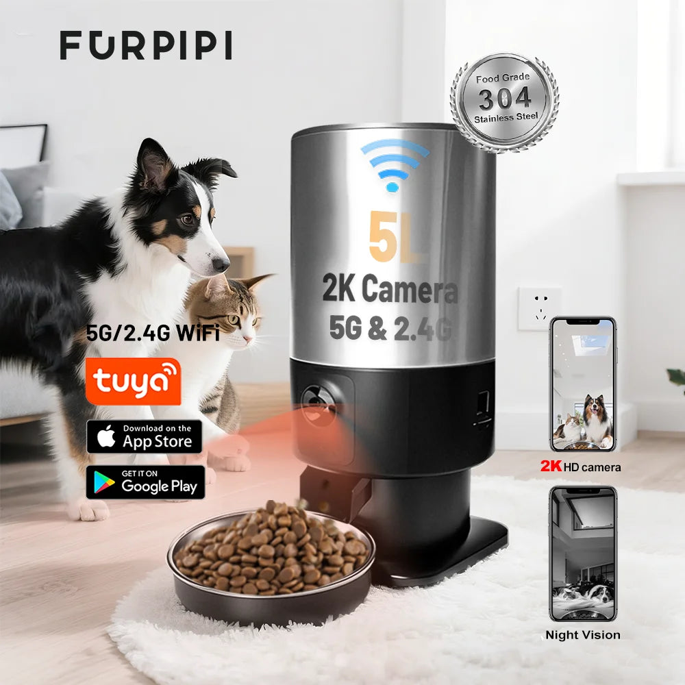 5L Smart Automatic Pet Feeder