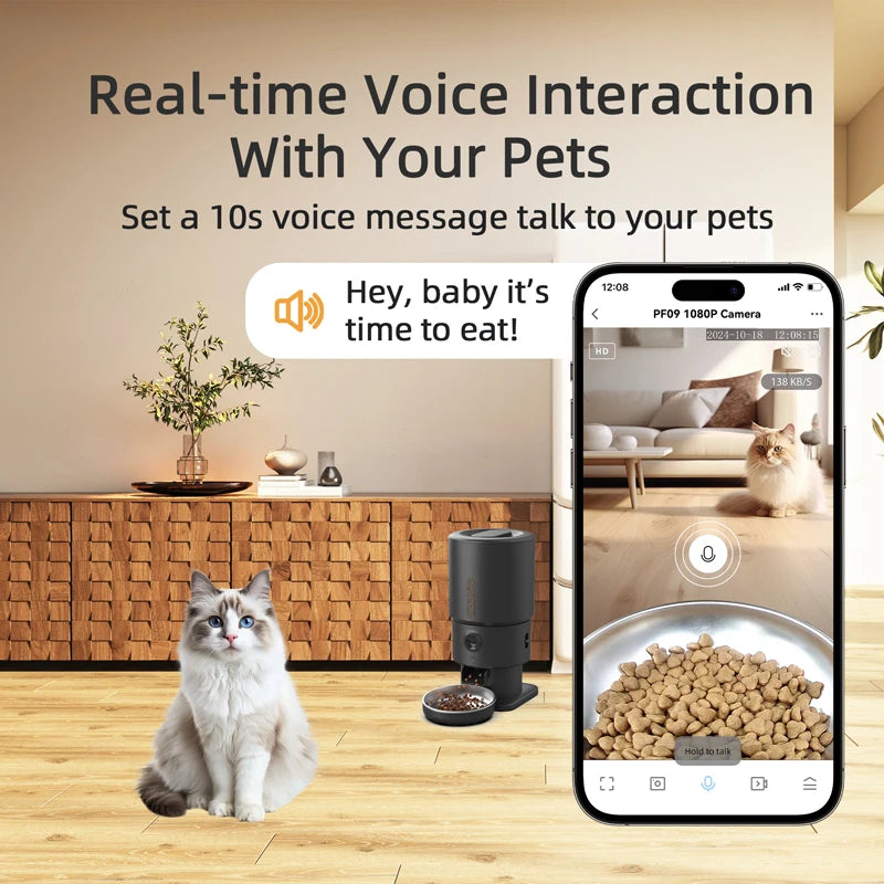 5L Smart Automatic Pet Feeder