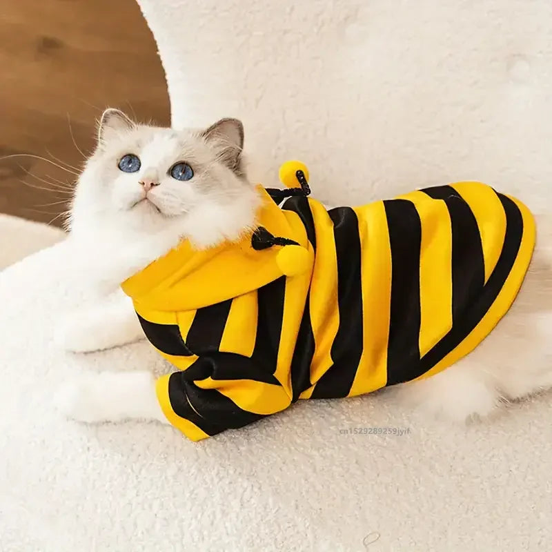 Bumblebee Cat Cosplay Hoodie