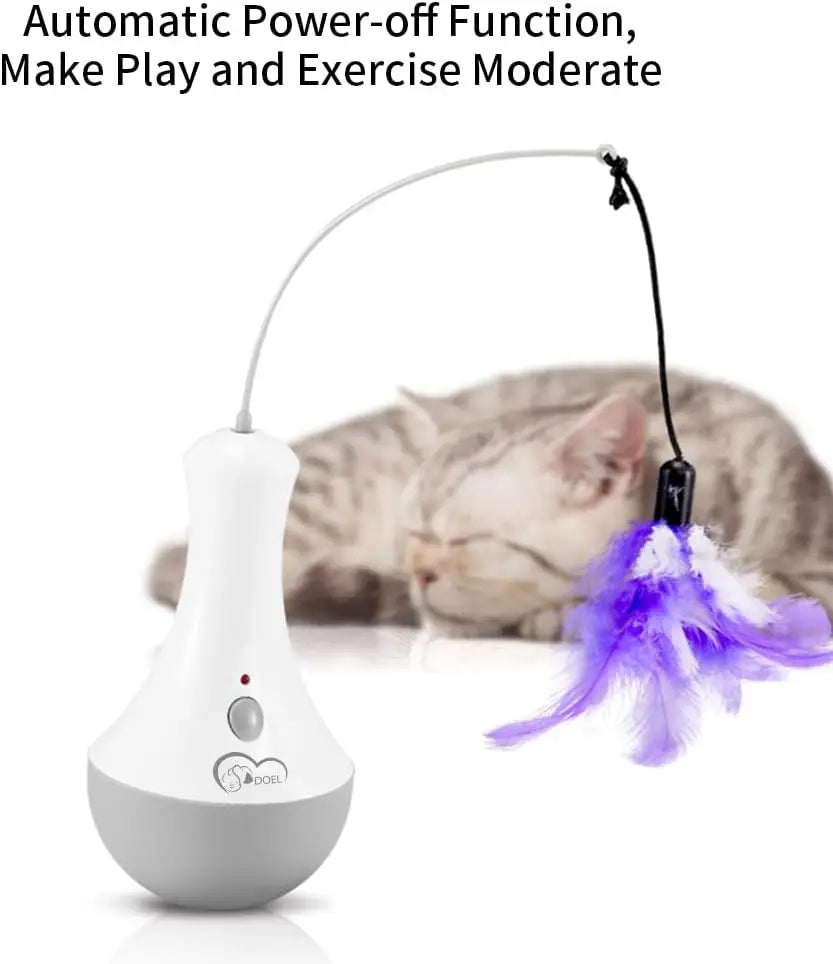 Interactive Automatic Feather Toys