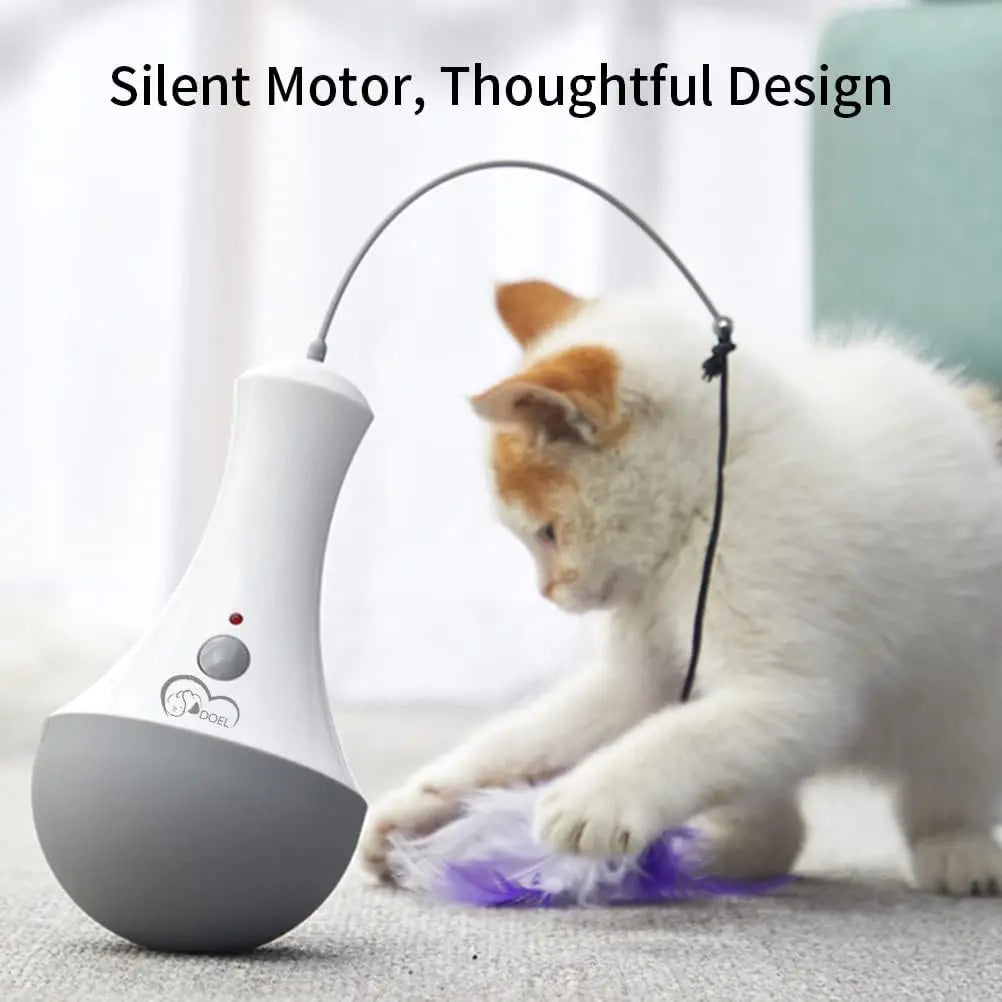 Interactive Automatic Feather Toys
