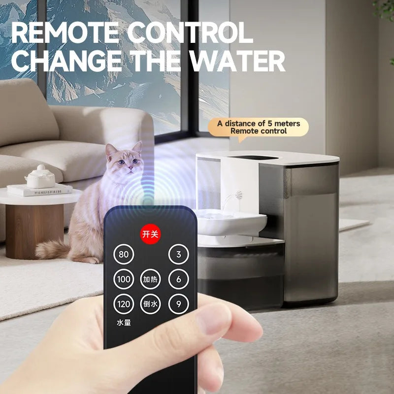 Remote-Controlled Heating Fountain