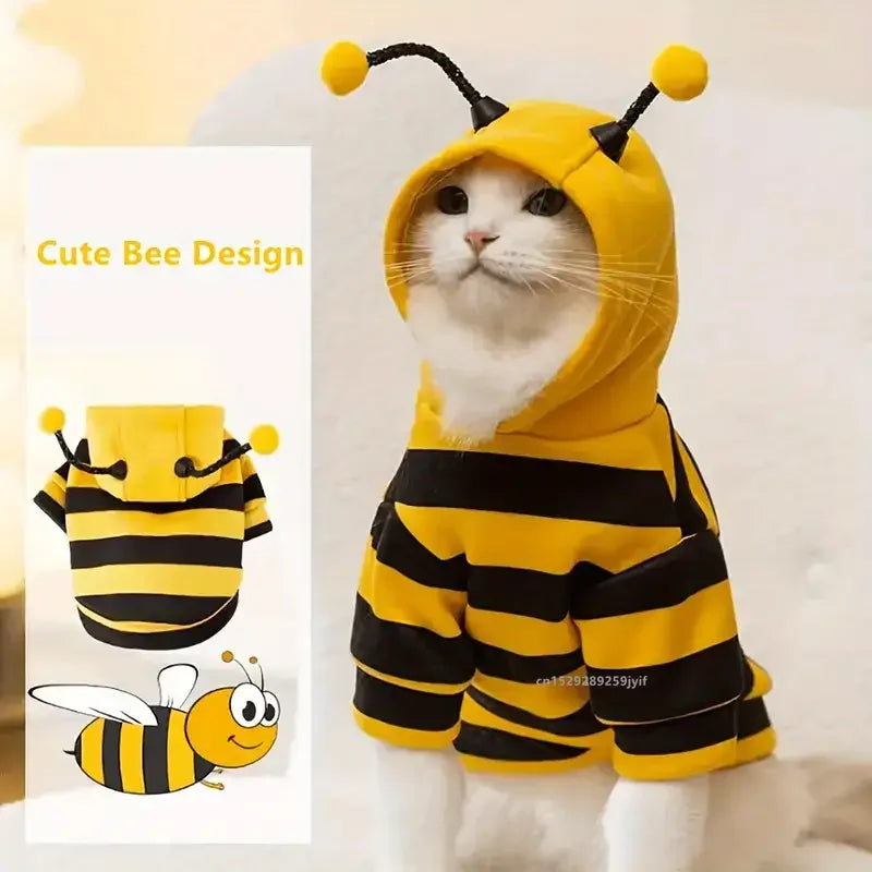 Bumblebee Cat Cosplay Hoodie