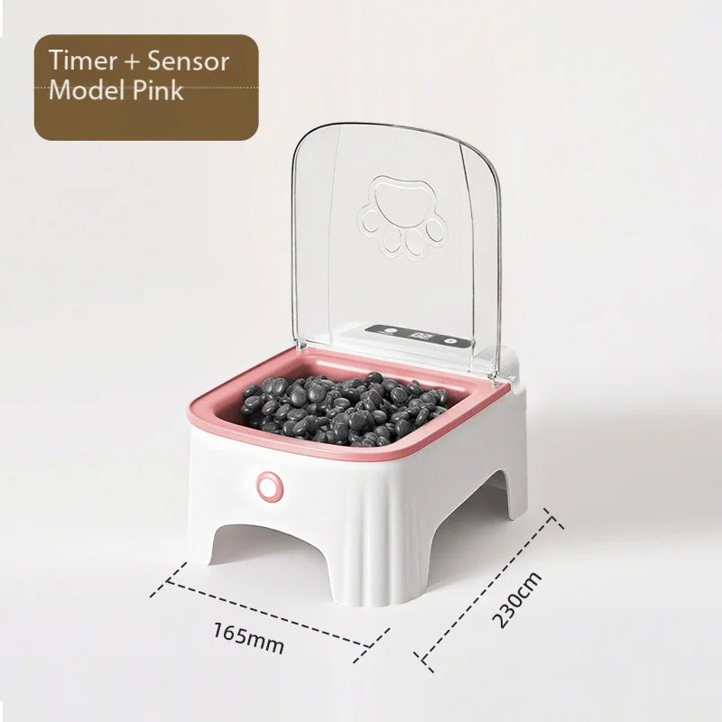 Smart Sensor-Activated Pet Feeder