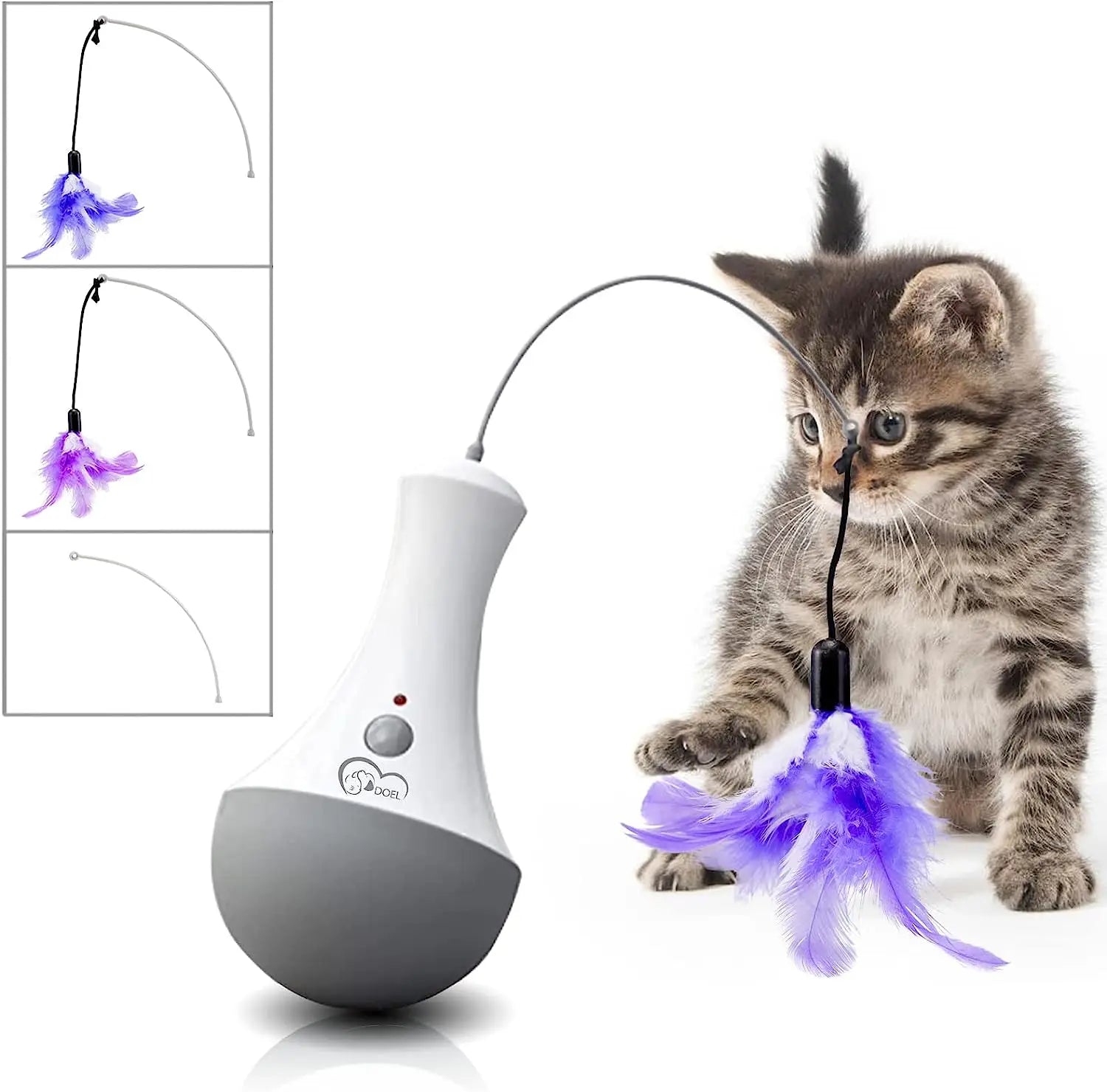 Interactive Automatic Feather Toys