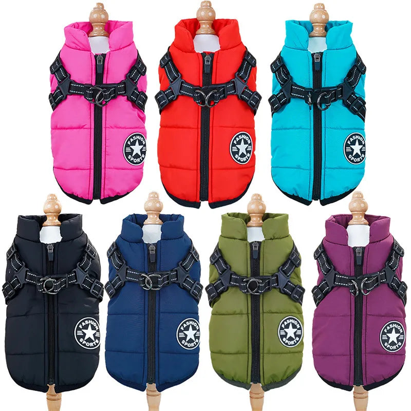Premium Waterproof Winter Pet Vests