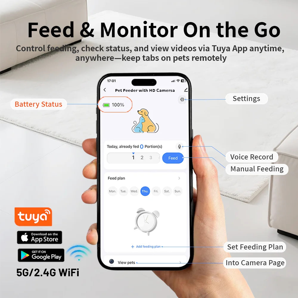 Precision Care Smart Pet Feeder