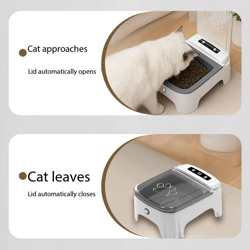 Smart Sensor-Activated Pet Feeder