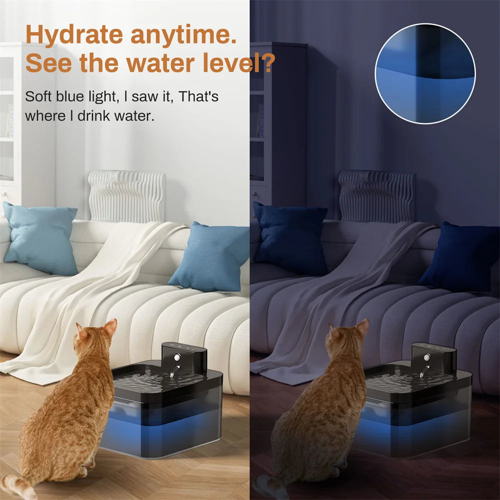 Professional 2.2L Wireless Cat Fountain