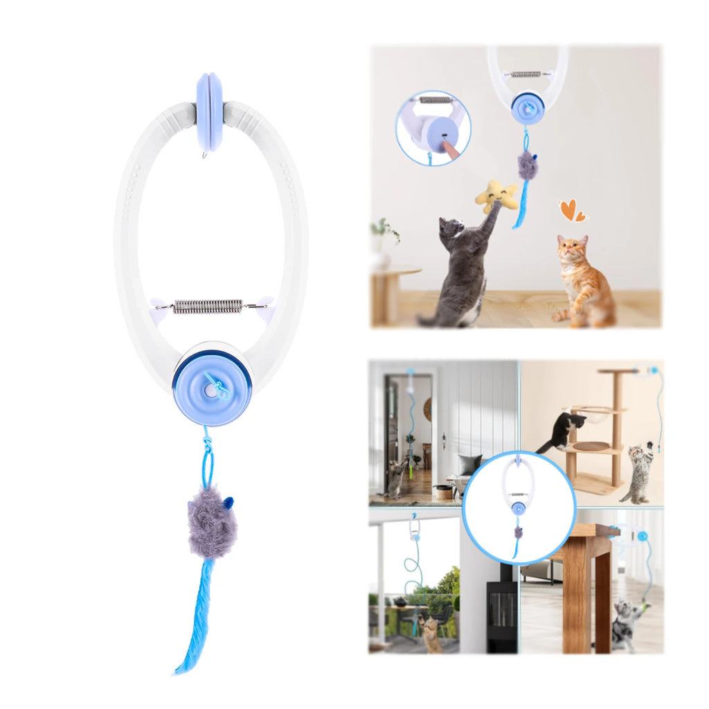 Automatic Door-Hanging Retractable Cat Toy