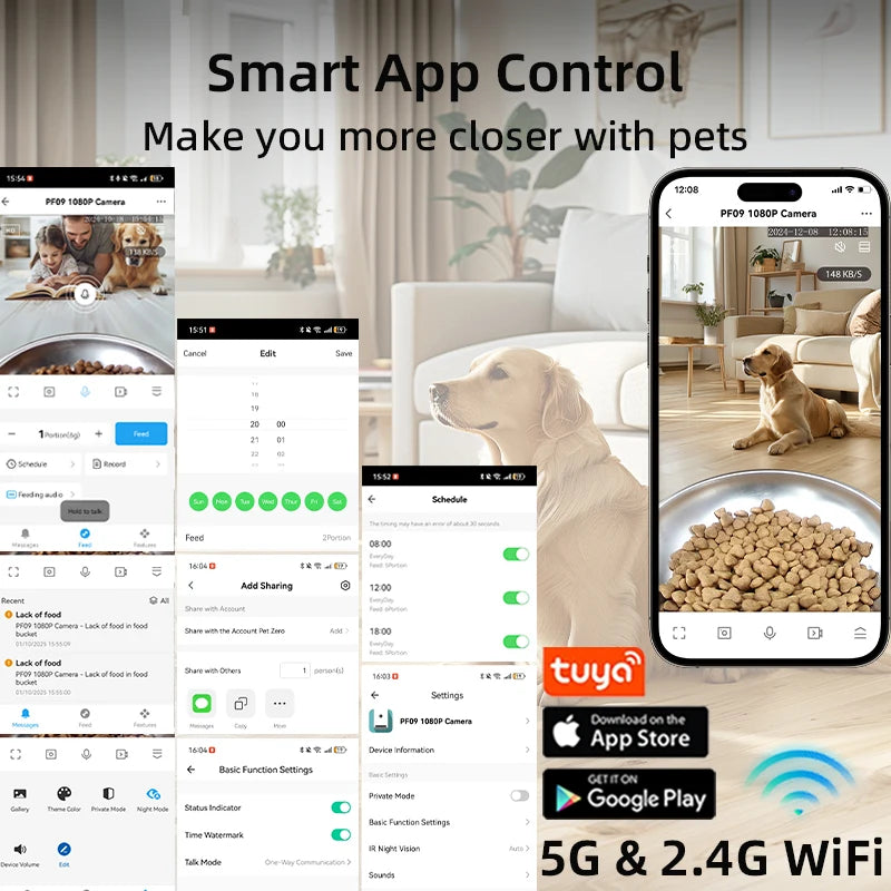 5L Smart Automatic Pet Feeder
