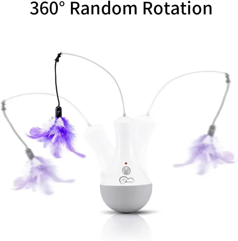 Interactive Automatic Feather Toys
